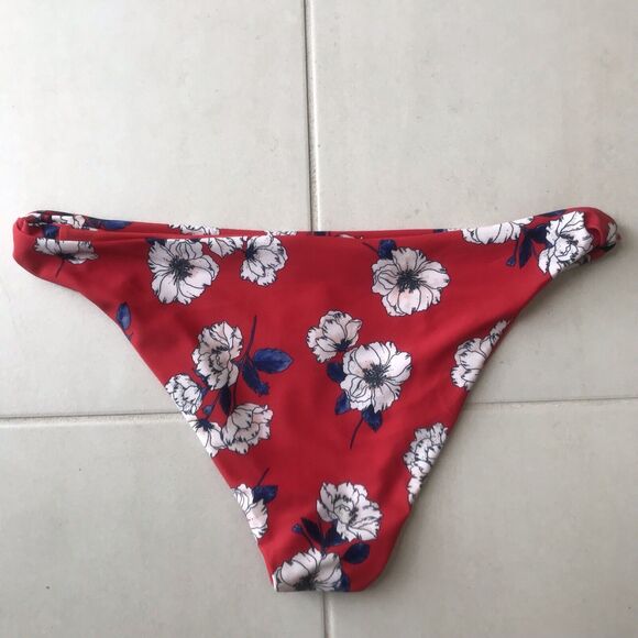 Full Tilt Bikini Bottom Multicolor Floral Swimwear - Picture 4 of 6